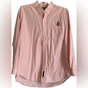 Illinois Fighting Illini Men’s XL Crable Sportswear Shirt Long Sleeve Button